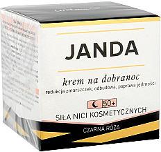 Нічний крем для обличчя 50+ - Janda — фото N1