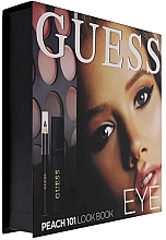 Духи, Парфюмерия, косметика Набор - Guess Beauty Peach 101 Eye Lookbook (mascara/4ml + eyeliner/0.5g + 12xeye/sh/1.96g)