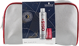 Духи, Парфюмерия, косметика Набор - Schwarzkopf Professional OSiS X-Mas Short Hair Texture Bag (spray/300ml + powd/10g)