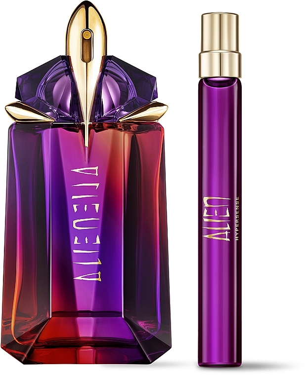 Mugler Alien Hypersense - Набор (edp/60ml + edp/10ml) — фото N2