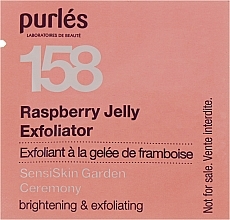 Малиновый энзимный эксфолиант - Purles 158 SensiSkin Garden Ceremony Raspberry Jelly Exfoliator (пробник) — фото N1