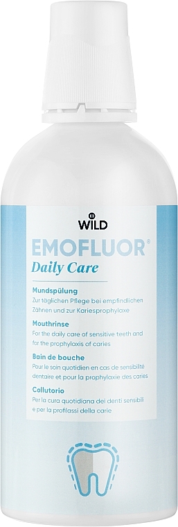 Ополаскиватель для полости рта "Ежедневный уход" - Dr. Wild Emofluor Daily Care — фото N1