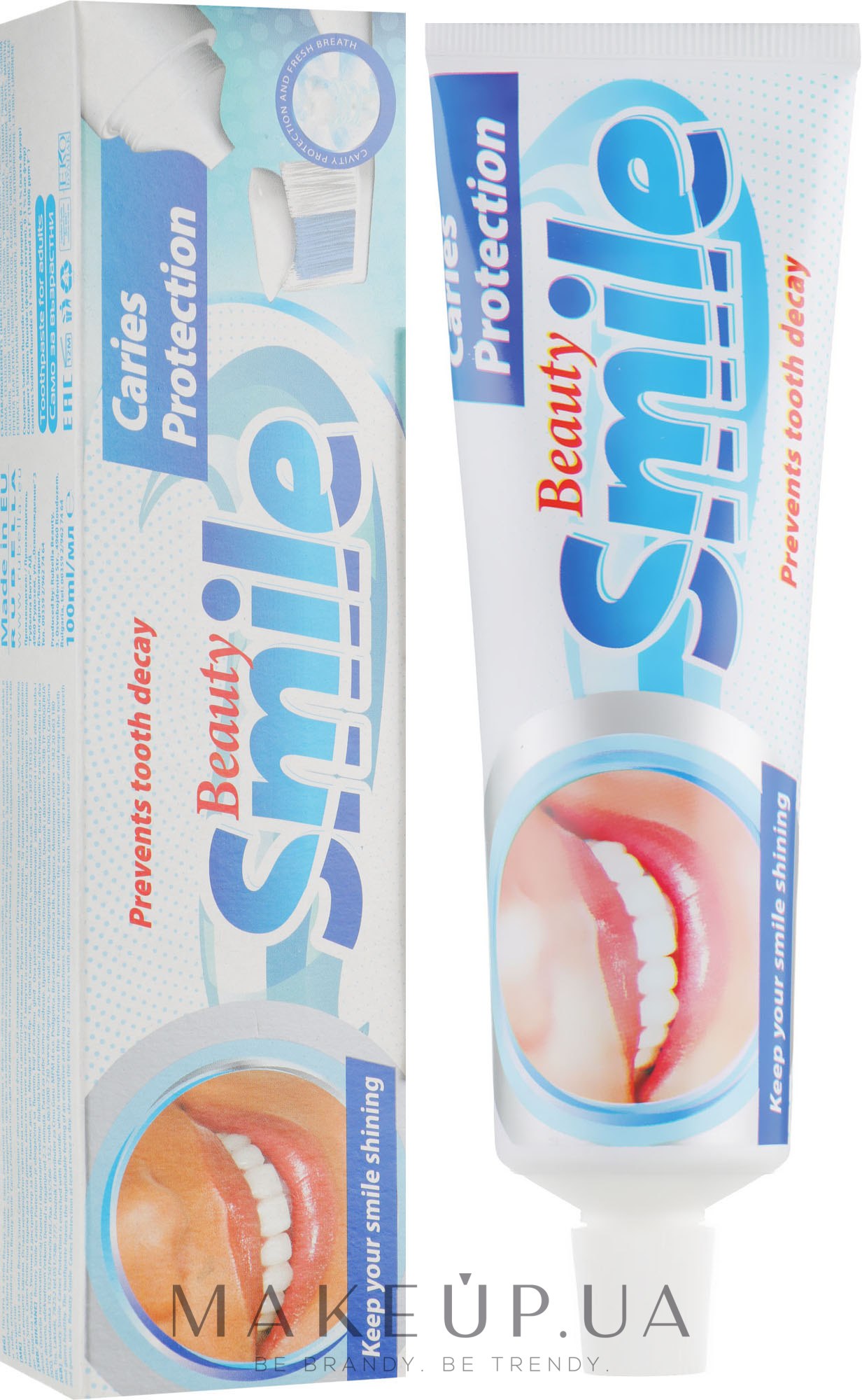 Зубна паста "Захист від карієсу" - Rubella Beauty Smile — фото 100ml