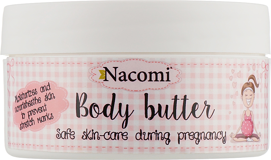 Інтенсивне живильне масло для тіла - Nacomi Pregnant Care Intensive Body Butter — фото N1