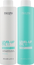 Багатоцільова косметична освітлювальна олія для волосся прогресивної дії - Maxima Level Up Oil — фото N2