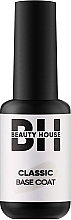 Духи, Парфюмерия, косметика Классическая основа под гель-лак - Beauty House Classic Base Coat