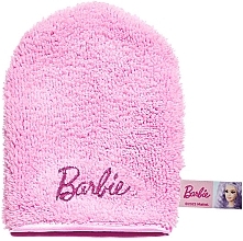 Рукавичка для зняття макіяжу "Барбі", рожева - Glov Water-Only Cleansing Mitt Barbie Cozy Rosie — фото N1