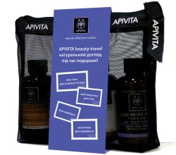 Духи, Парфюмерия, косметика Набор - Apivita (foam/75ml + shmp/75ml + sh/gel/75ml + gel/75ml)