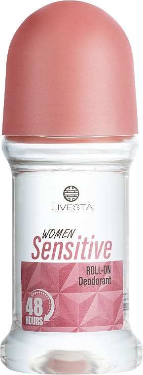 Кульковий дезодорант - Livesta Women Sensitive Roll-On Deodorant — фото N1
