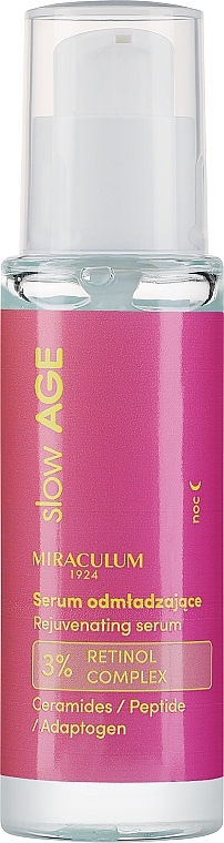 Висококонцентрована сироватка для обличчя - Miraculum SlowAGE Advanced Skin Expert Serum — фото N2