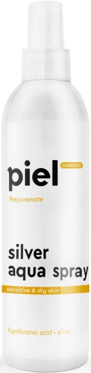 Спрей для відновлення молодості шкіри - Piel Cosmetics Rejuvenate Silver Aqua Spray — фото N1