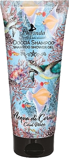 Гель для душу "Коралова вода" - Florinda Shampoo Shower Gel — фото N1