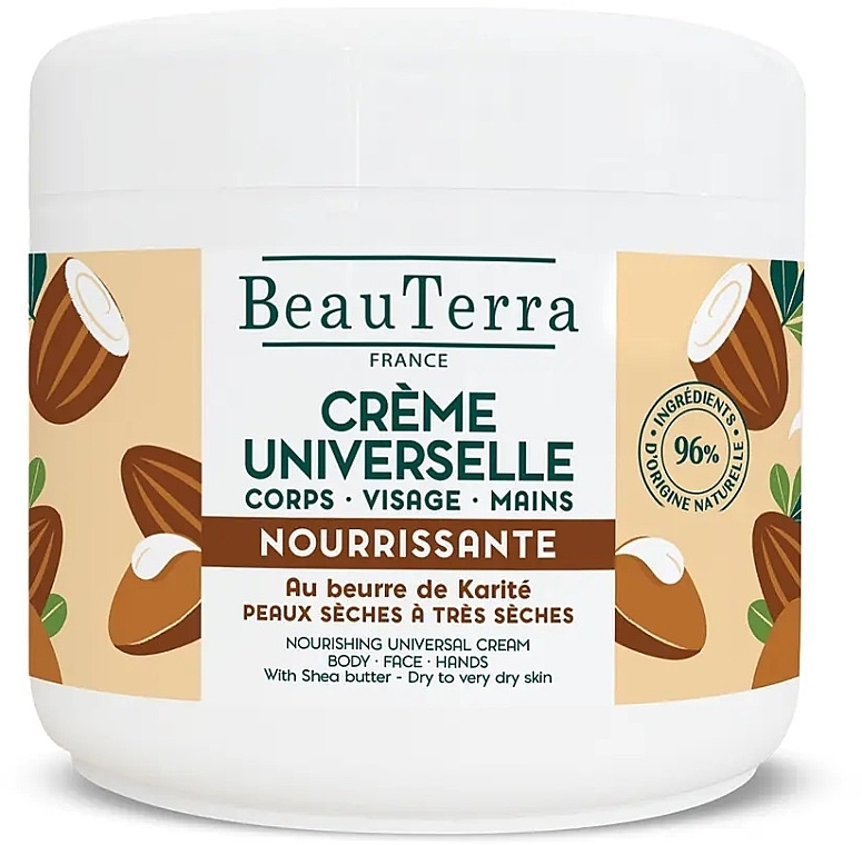 Універсальний живильний крем - BeauTerra Nourishing Universal Cream — фото N1