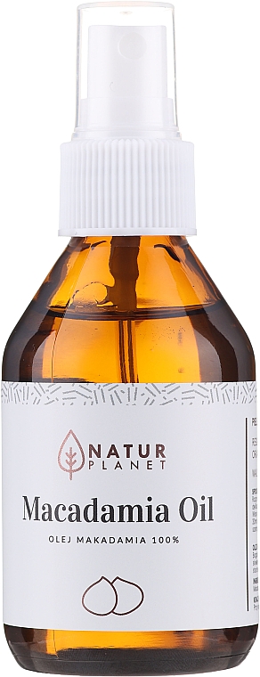 Масло макадамии - Natur Planet Macadamia Oil 100% — фото N7