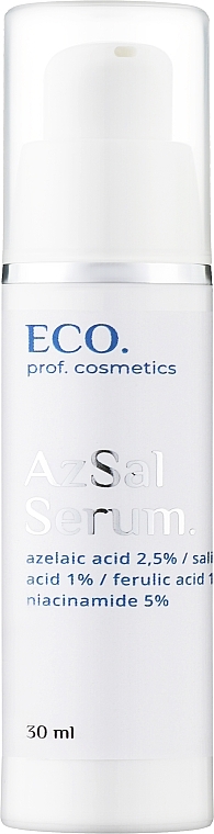 Кислотна сироватка для боротьби з недосконалостями шкіри - Eco.prof.cosmetics Azsal Serum — фото N1