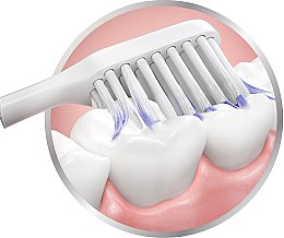 Зубна щітка "Експерт чистоти", екстрам'яка, червона - Parodontax — фото N3