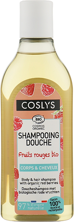 Шампунь для волосся й тіла з червоними ягодами - Coslys Body&Hair Shampoo — фото N1