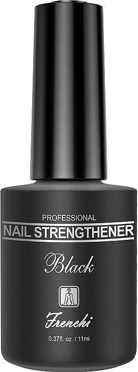 Укрепитель для ногтей, черный - Frenchi Nail Strengthener — фото N1