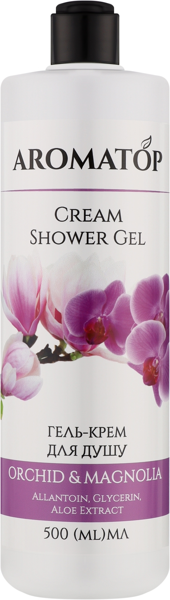 Крем-гель для душа "Орхидея-Магнолия" - Aromatop Cream Shower Gel — фото 500ml