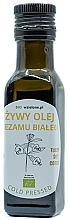 Парфумерія, косметика Олія з насіння білого кунжуту - LOV Organic Living White Sesame Oil Cold Pressed