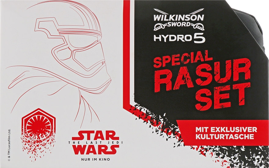 Станок с 5 лезвием + Пена для бритья "Star Wars" - Wilkinson Sword Hydro