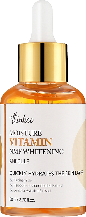 Сыворотка-антиоксидант с витамином для кожи лица - Thinkco Moisture Vitamin NMF Whitening Ampoule — фото N1