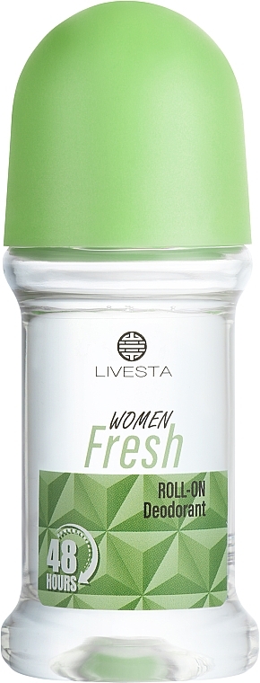 Шариковый дезодорант - Livesta Women Fresh Roll-On Deodorant — фото N1