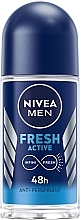 Антиперспирант «Активная свежесть» - NIVEA MEN Fresh Active Infini Fresh 48H — фото N1