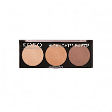 Парфумерія, косметика Палітра для макіяжу - Kobo Professional Higlighter Palette