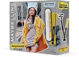 Духи, Парфюмерия, косметика УЦЕНКА Подарочный набор - Maybelline New York The Colossal Curl Bounce (mascara/10ml + pencil/0.25g) *