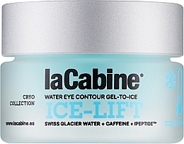 Зволожувальний гель для шкіри навколо очей проти набряків та темних кіл - La Cabine Сryo Ice-Lift Eye Gel — фото N1