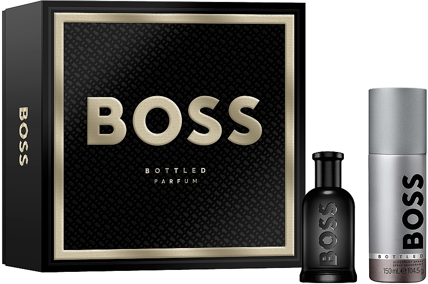 BOSS Bottled Parfum - Набор (parfum/50ml+deo/150ml) — фото N2