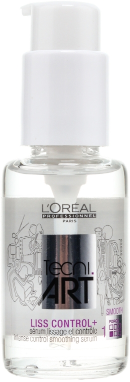 Сыворотка для контроля гладкости волос - L'Oreal Professionnel Tecni.art Liss Control Plus — фото N3