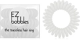 Резинка для волосся, біла - EZ Bobbles — фото N1