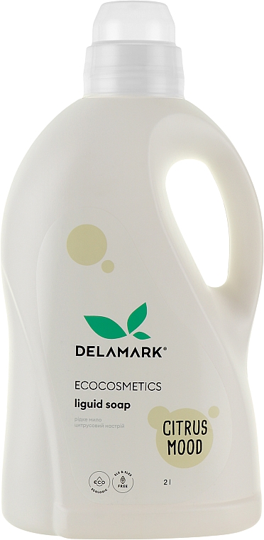 Жидкое мыло для рук "Цитрусовое настроение" - DeLaMark — фото N7