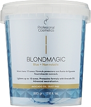 Духи, Парфюмерия, косметика Пудра для осветления волос - Profesional Cosmetics Blondmagic Blue + No-volatile