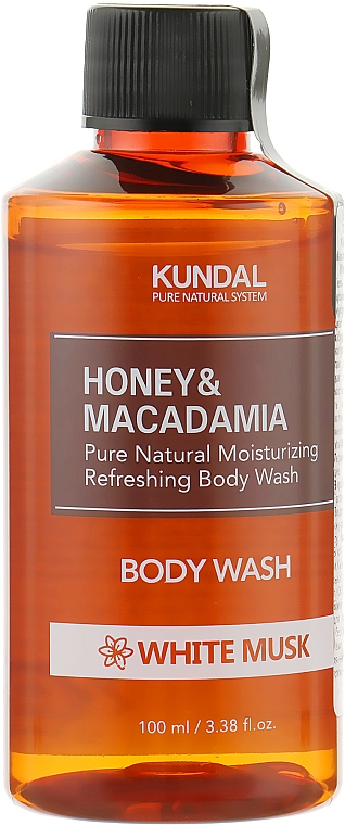 Гель для душа "Белый мускус" - Kundal Honey & Macadamia Body Wash White Musk