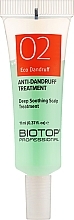 Духи, Парфюмерия, косметика Ампулы для волос против перхоти - Biotop 02 Eco Dandruff Treatment Ampoules