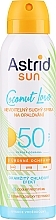 Парфумерія, косметика Сухий сонцезахисний спрей SPF50 - Astrid Dry Sun Spray Coconut Love SPF50
