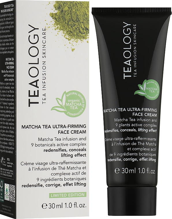 Ультразміцнювальний крем для обличчя - Teaology Matcha Tea Ultra-Firming Face Cream — фото N2