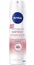 Духи, Парфюмерия, косметика Дезодорант-спрей - NIVEA Women Deospray Winter Moiments