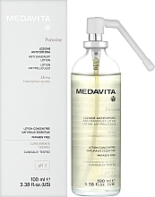 УЦЕНКА Очищающий лосьон против всех видов перхоти - Medavita Puroxine Lotion Anti Dandruff Spray * — фото N2