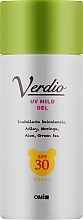 Парфумерія, косметика Гель для чутливої шкіри - Omi Brotherhood Verdio UV Mild Gel SPF 30 PA +++