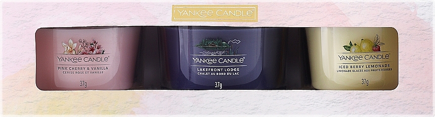 Набор - Yankee Candle Mini Set (cand/3x37g)  — фото N1
