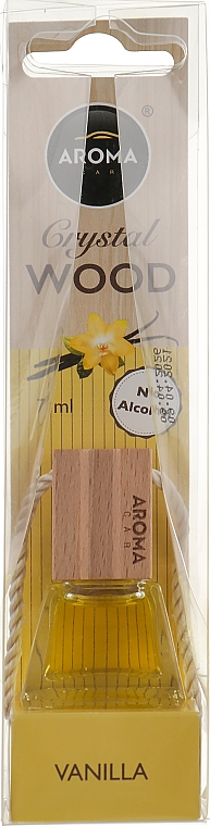 Ароматизатор для авто - Aroma Car Crystal Wood Vanilla — фото N2