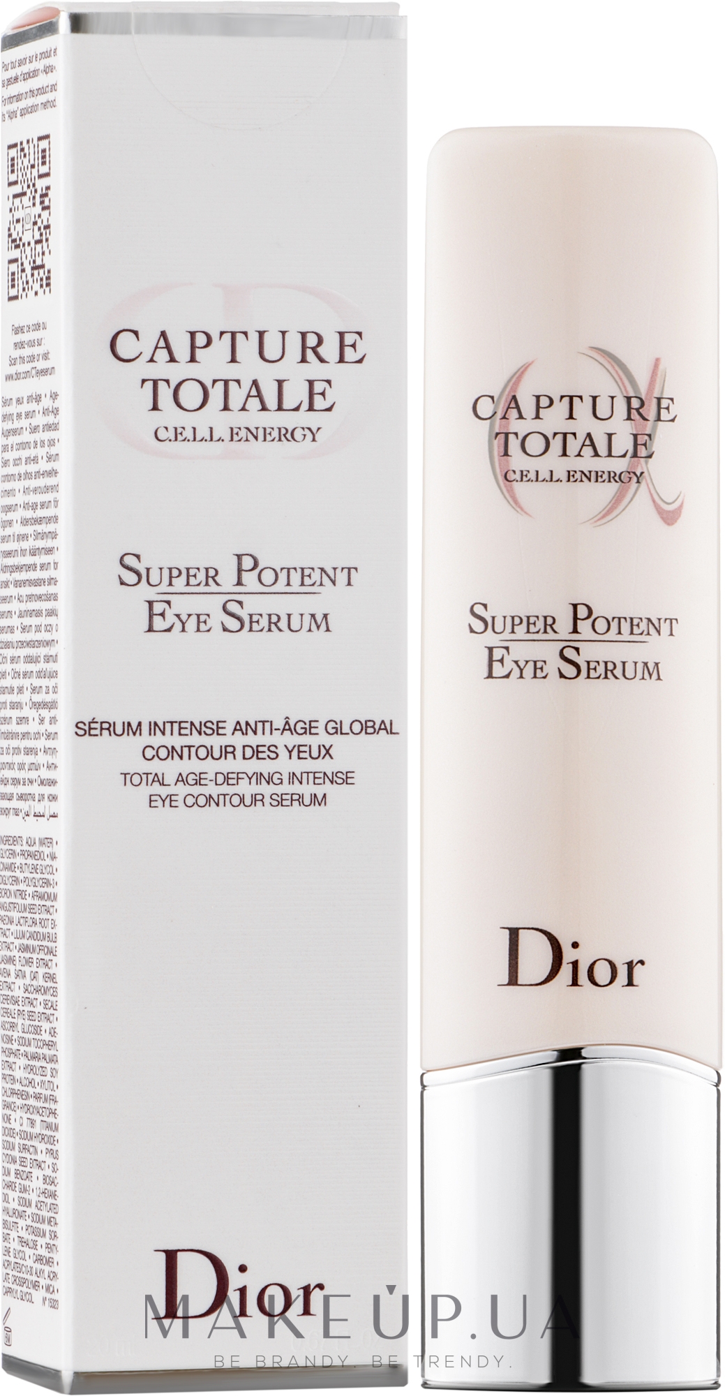 Сыворотка для кожи вокруг глаз - Dior Capture Totale Super Potent Eye Serum — фото 20ml