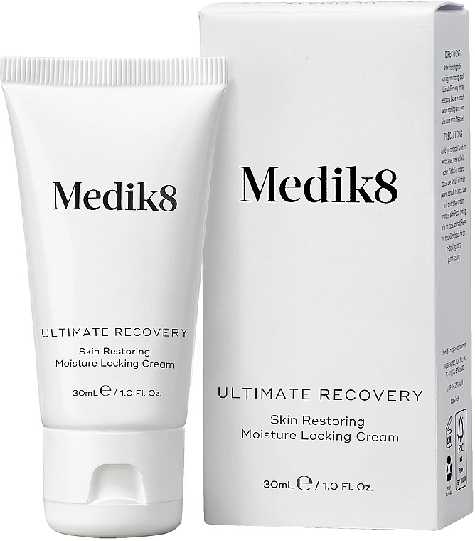 Питательный крем с кофеином и витамином Е - Medik8 Ultimate Recovery Skin Restoring Moisture Locking Cream — фото N1