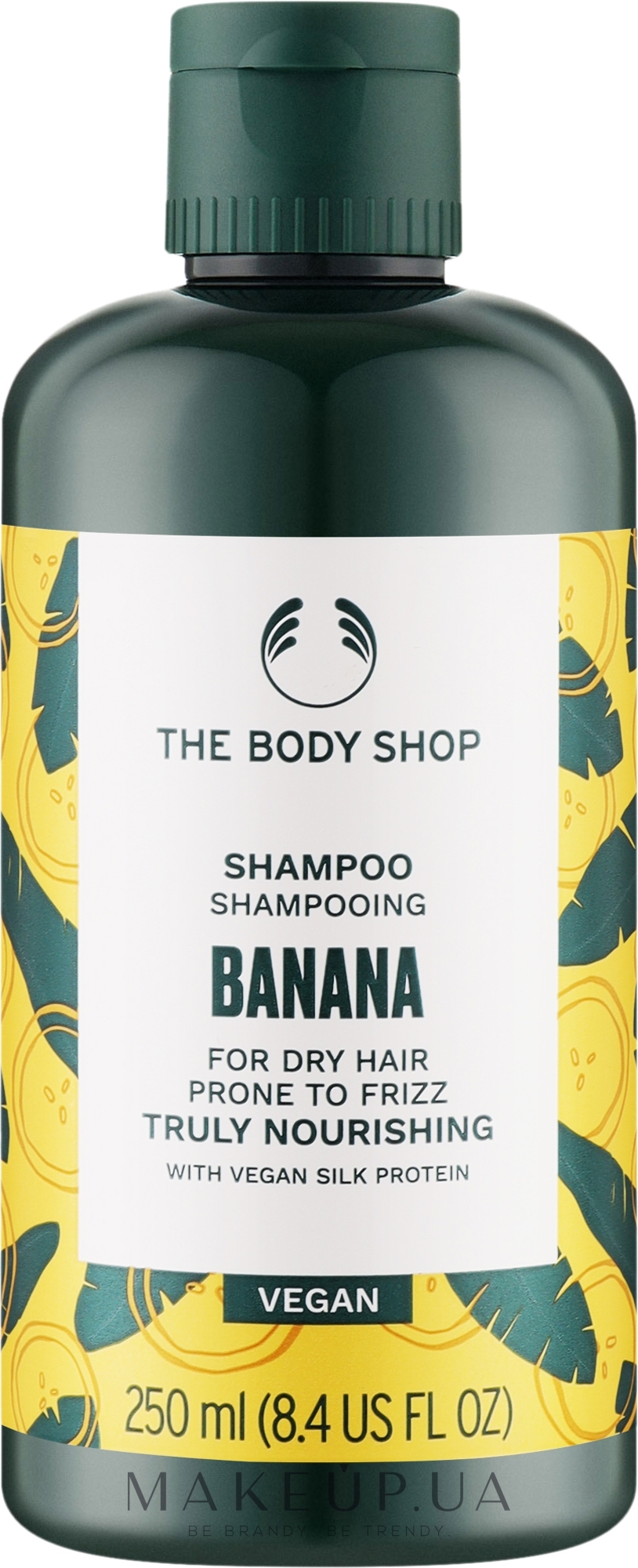 Шампунь для живлення волосся "Банан" - The Body Shop Banana Truly Nourishing Shampoo — фото 250ml