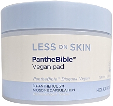 Диски для чутливої шкіри - Holika Holika Less On Skin PantheBible Vegan Pad — фото N2