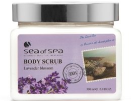 Парфумерія, косметика УЦІНКА Скраб для тіла з сіллю Мертвого моря - Sea of Spa Body Scrub Lavender Blossom*